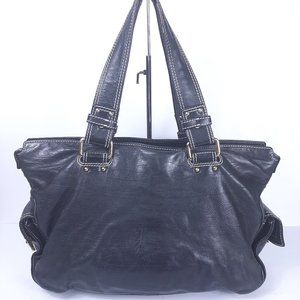 Marc Jacobs Black Leather Satchel Made in Italy RA